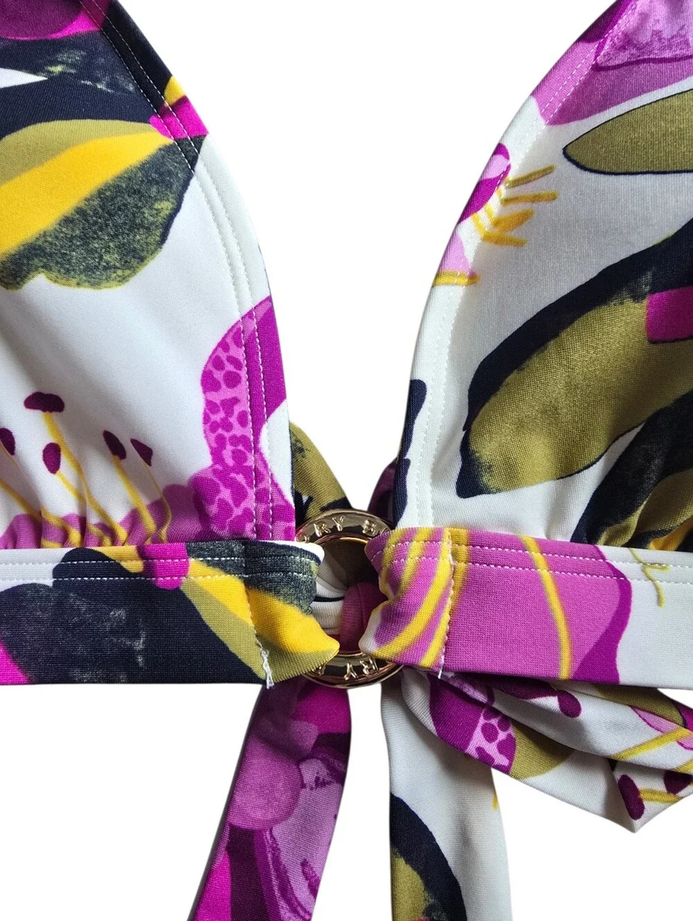 Tory Burch Tropical/Floral Bikini Top
